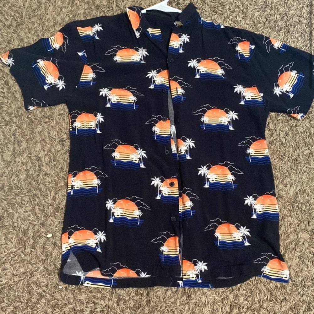 Sunset Button - Up Shirt